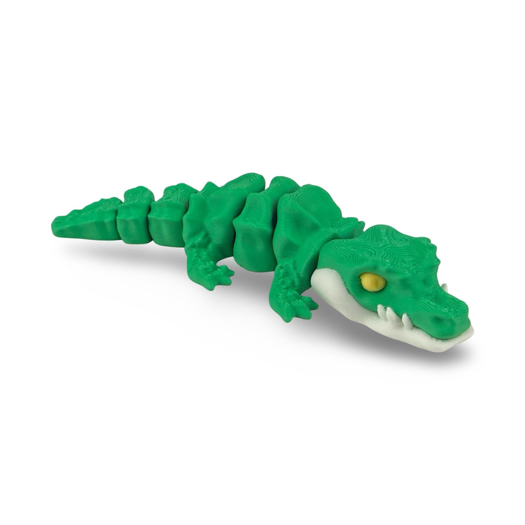 3D Printed Flexi Creature | Flexible Toy for Playful Desk Decor, view 4