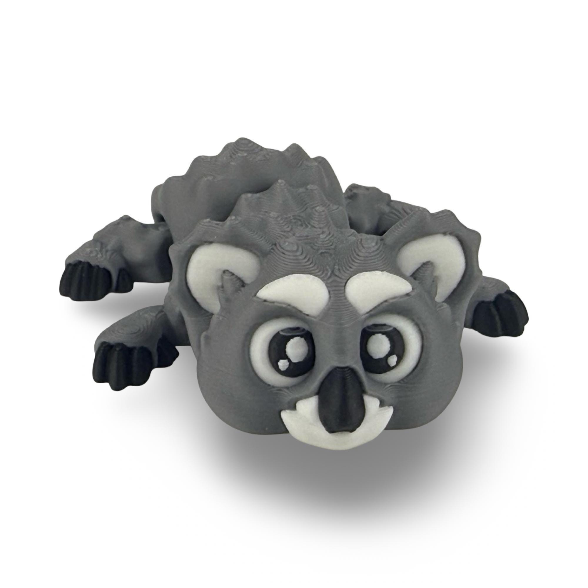 3D Printed Flexi Creature | Flexible Toy for Playful Desk Decor, view 7