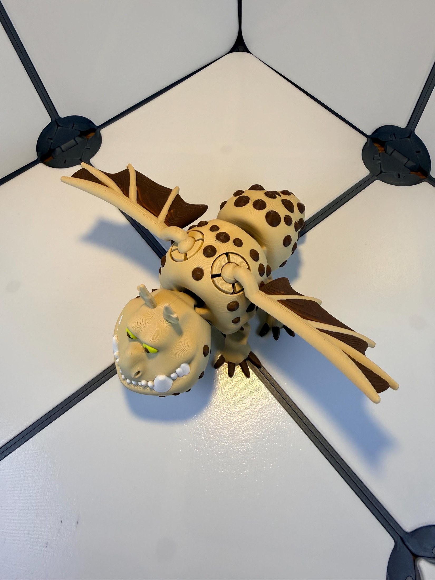 Articulated Meatlug | 3D Printed Dragon | Poseable Wings | HTTYD Collection, view 3