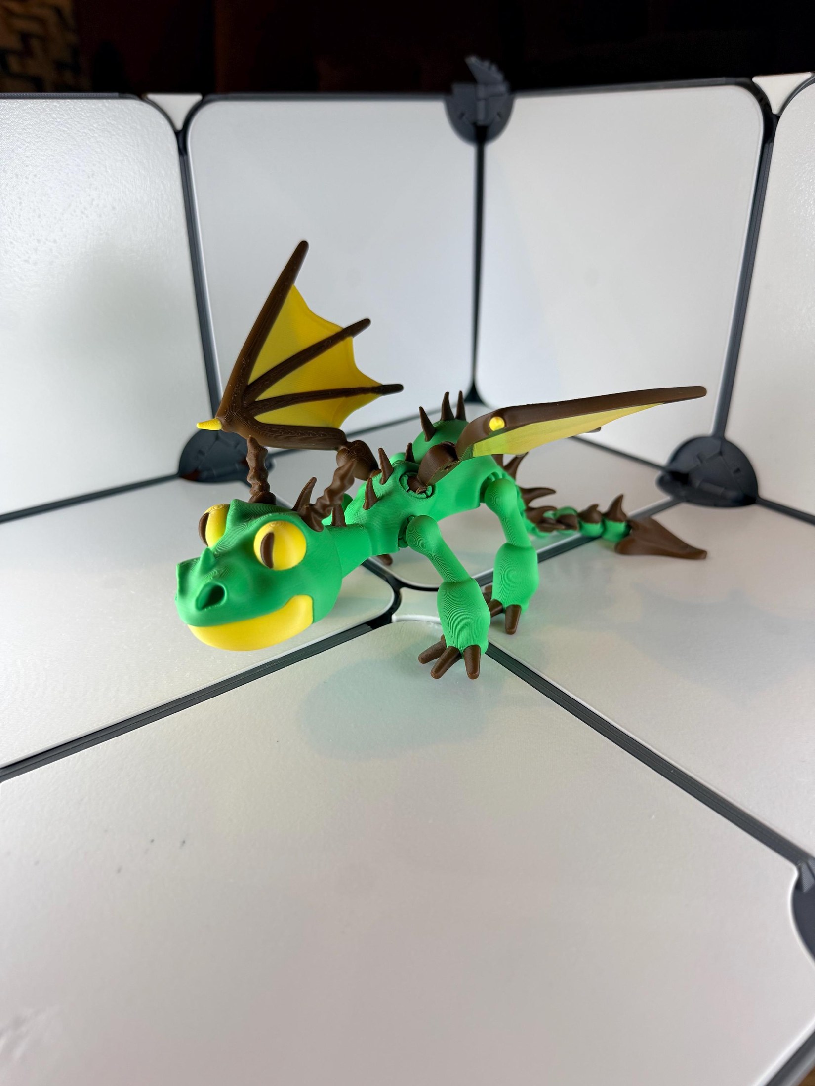 Articulated Terrible Terror | 3D Printed Dragon | Poseable Wings | HTTYD Collection, view 5