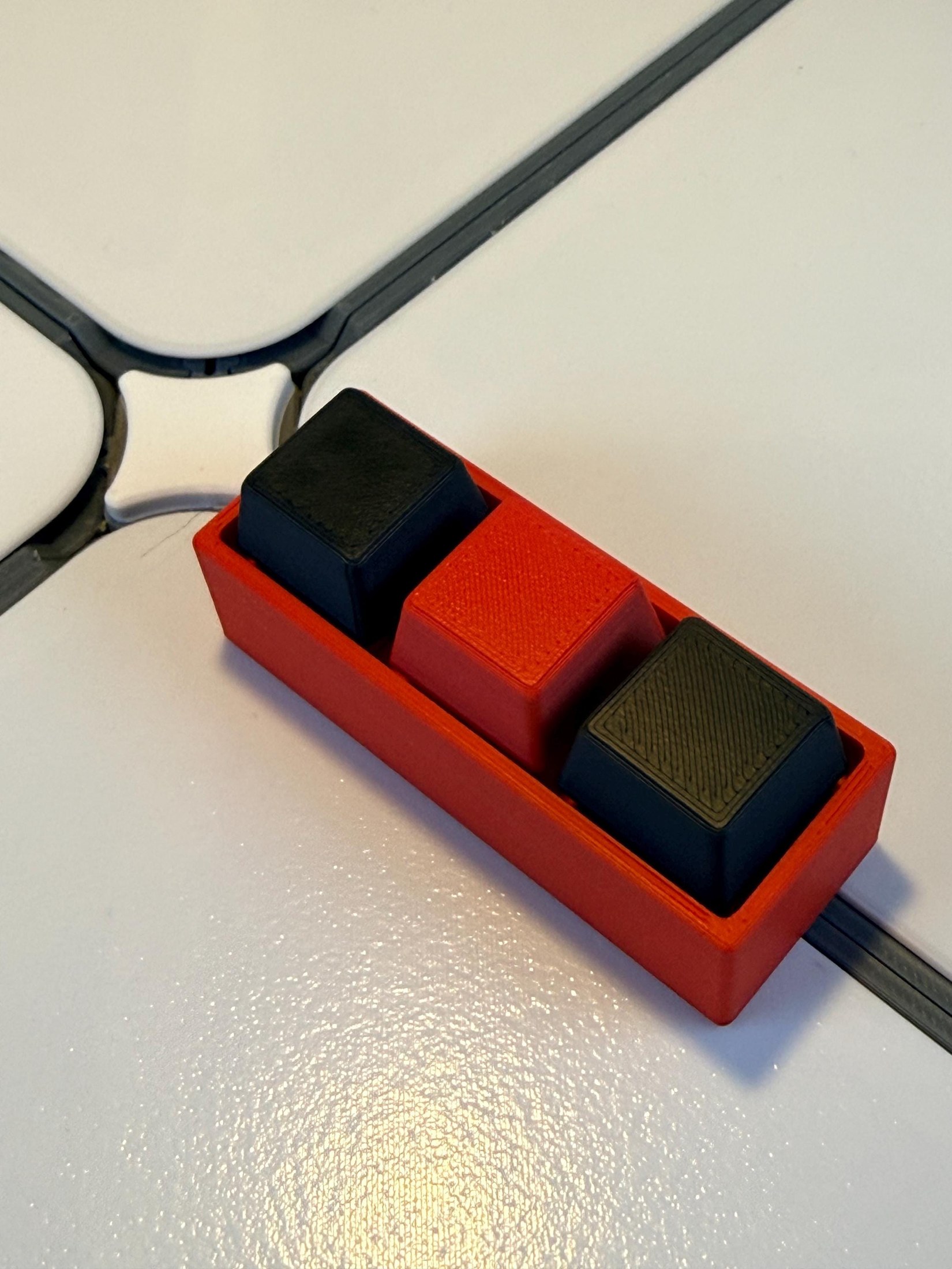 Customizable Keyboard Clicker | Keycaps Clicky Fidget Letters | ASMR Click Toy, view 2