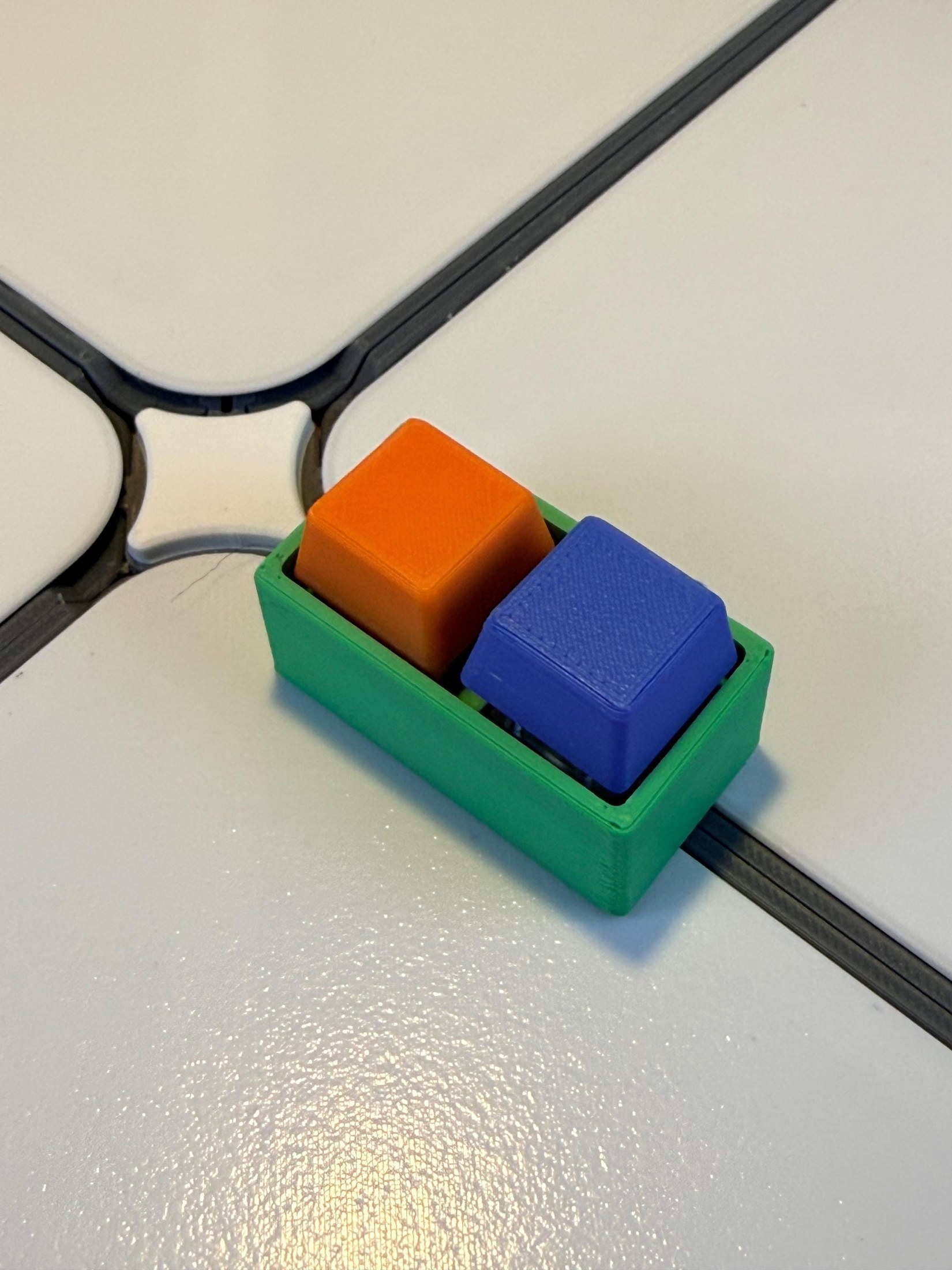Customizable Keyboard Clicker | Keycaps Clicky Fidget Letters | ASMR Click Toy, view 3