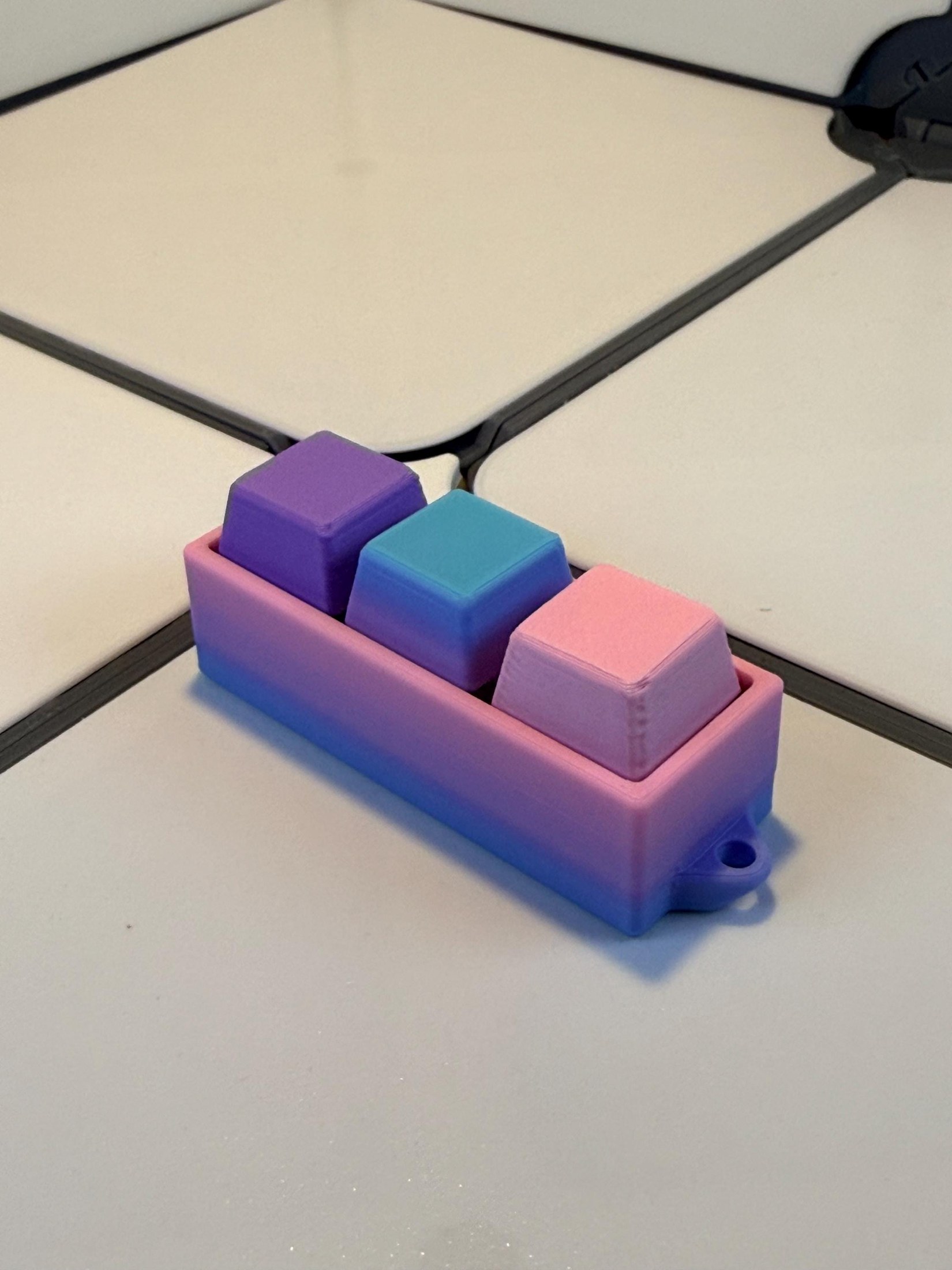 Customizable Keyboard Clicker | Keycaps Clicky Fidget Letters | ASMR Click Toy, view 4