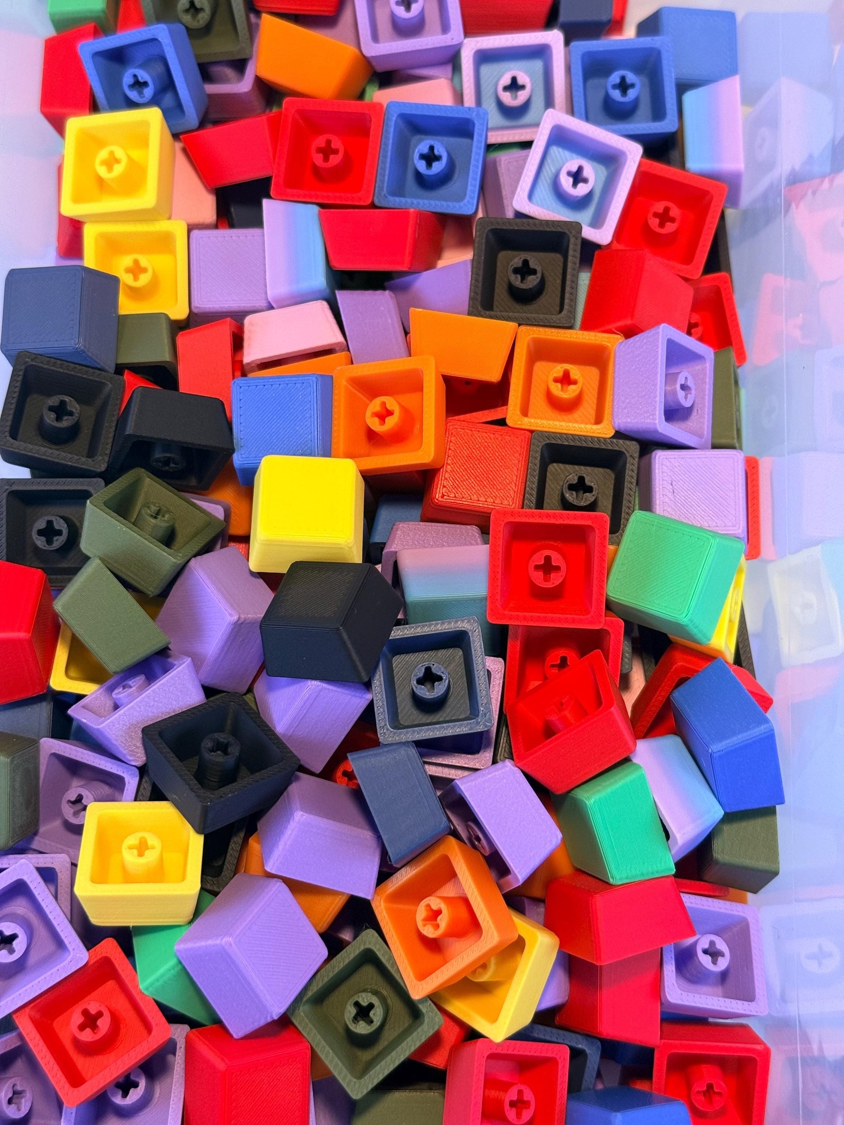 Customizable Keyboard Clicker | Keycaps Clicky Fidget Letters | ASMR Click Toy, view 8