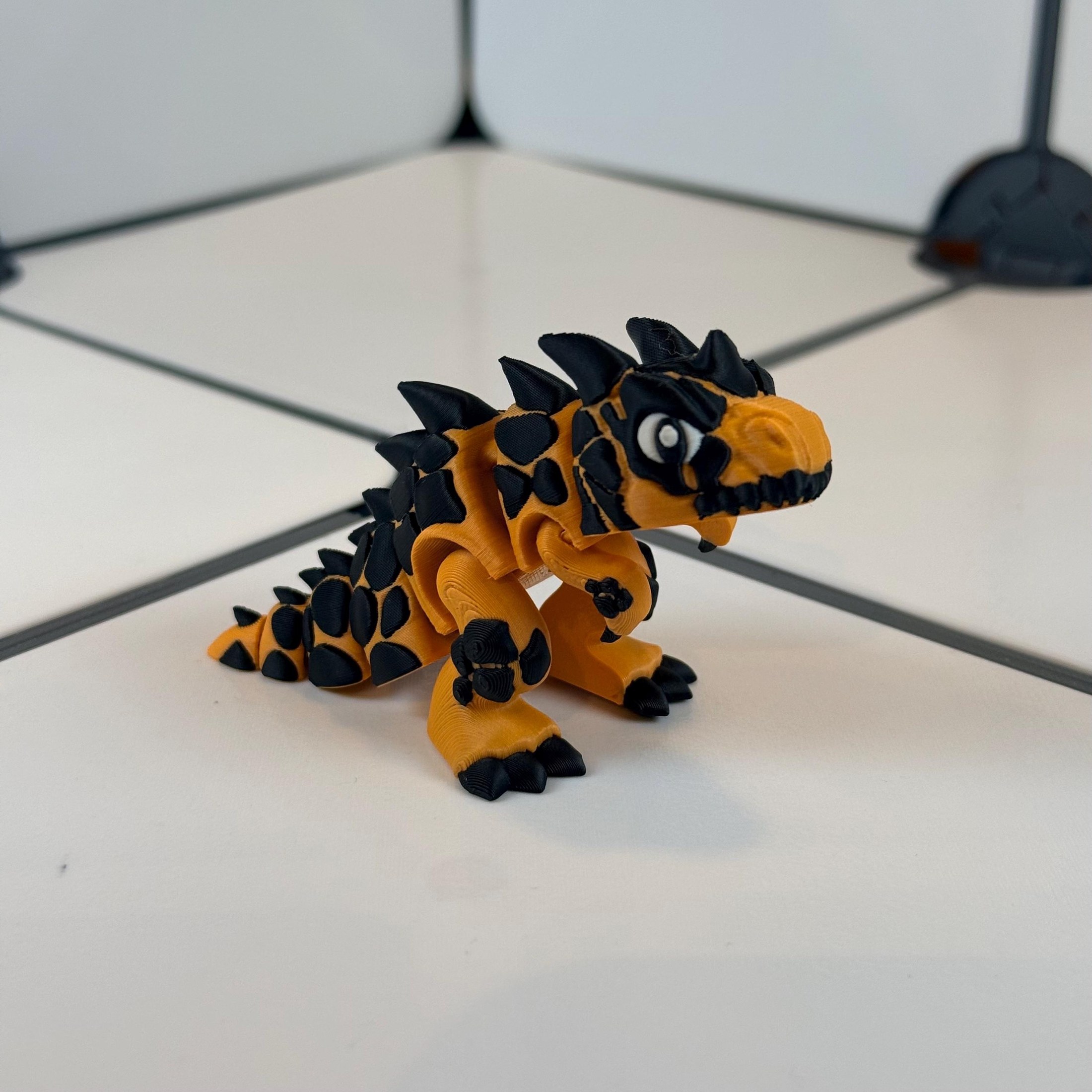 Lava T-Rex – Articulated Dinosaur flexi, view 5