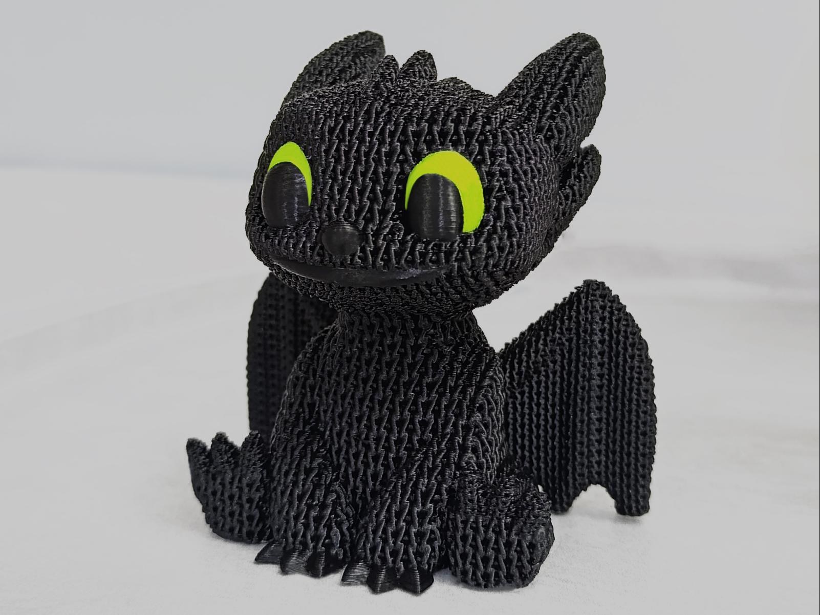 Toothless & Light Fury | Knitted Design, view 2