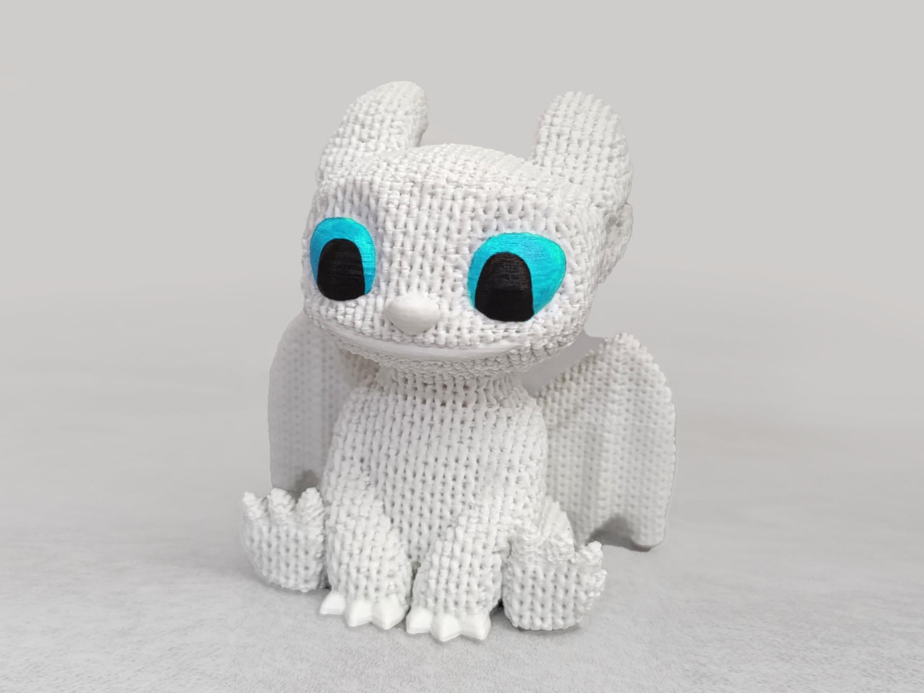 Toothless & Light Fury | Knitted Design, view 3