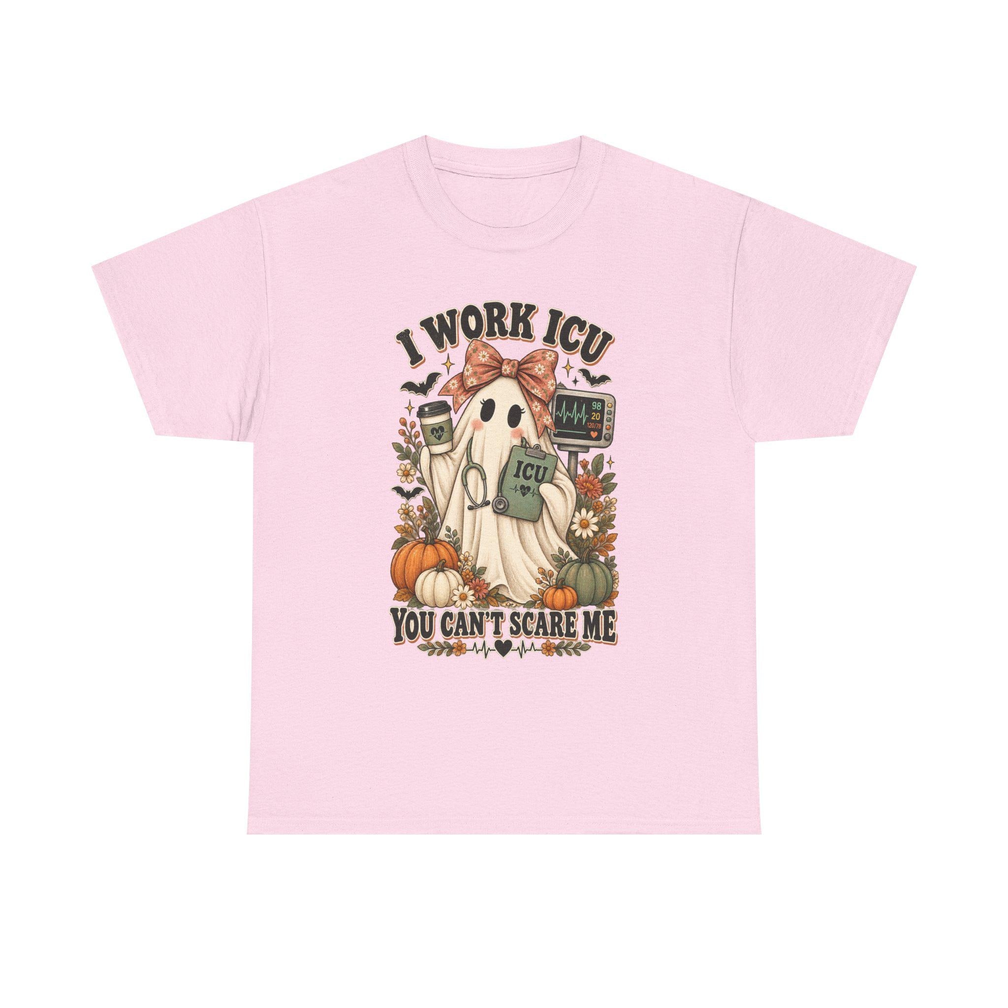ICU Nurse Halloween Shirt | Ghost Boo Boo Crew Tee (Comfort Colors)