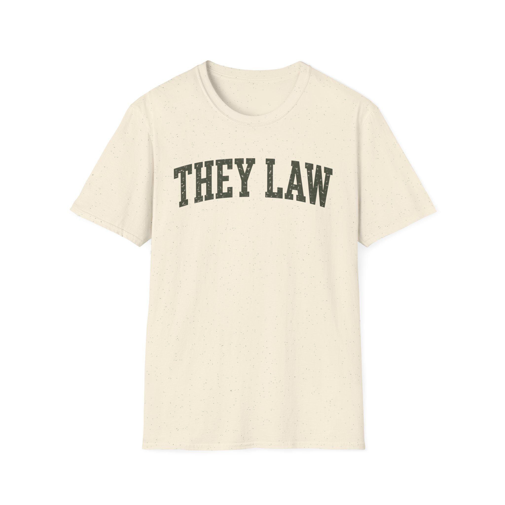 They Law T-Shirt | Collegiate Arch Text, Vintage Distressed Tee, Southern Sayings T-shirt, view 6