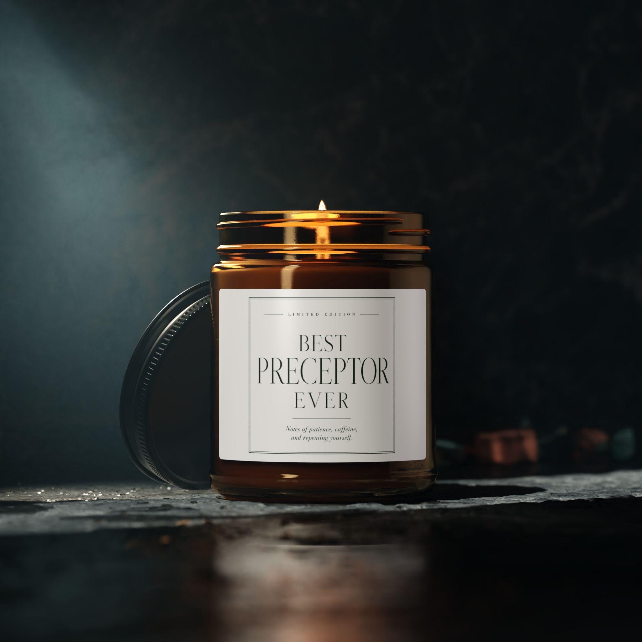 Preceptor Ever Candle | Preceptor Amber Jar, Cedar Spice Scent (Multiple Sizes)