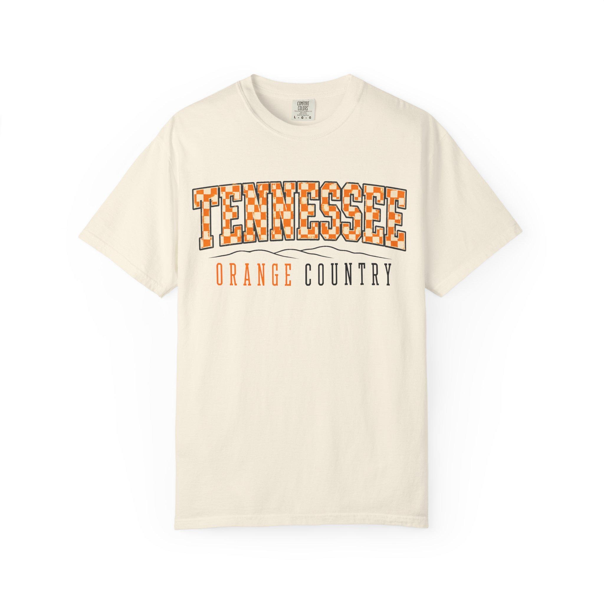 Tennessee Orange Country T-Shirt: Garment-Dyed Cotton Tee, view 2