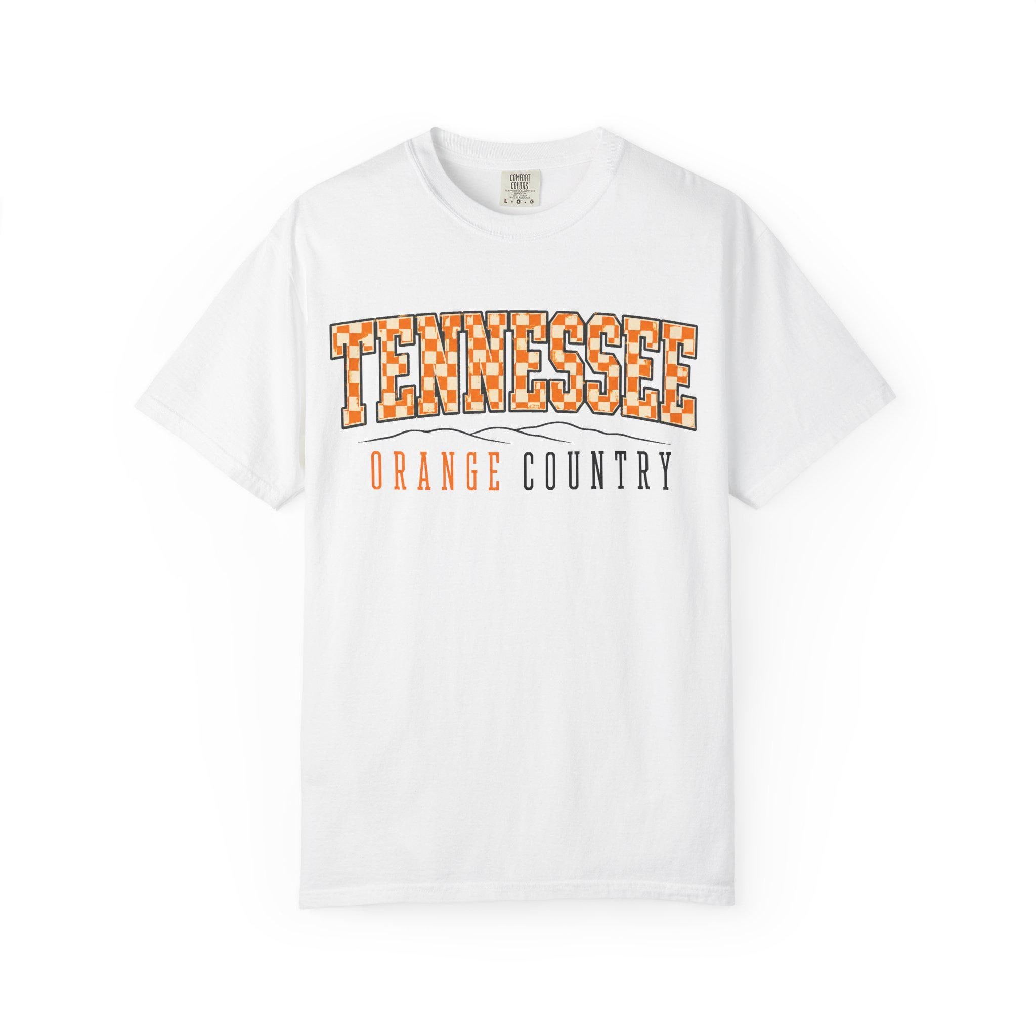 Tennessee Orange Country T-Shirt: Garment-Dyed Cotton Tee