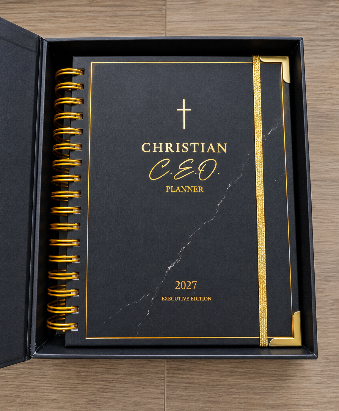 2027 Christian C.E.O. Planner presented in its gift box