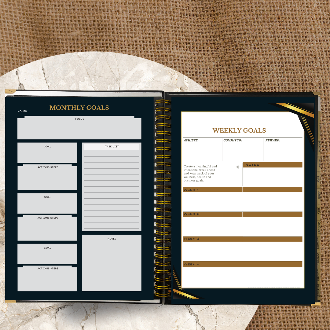 Christian C.E.O. Planner open to planning pages