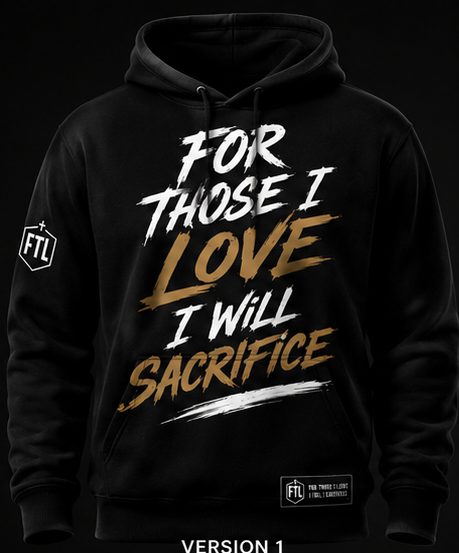FTL Training Hoodie, Design 1