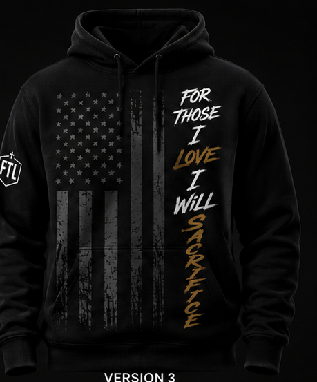 FTL Training Hoodie, Design 3