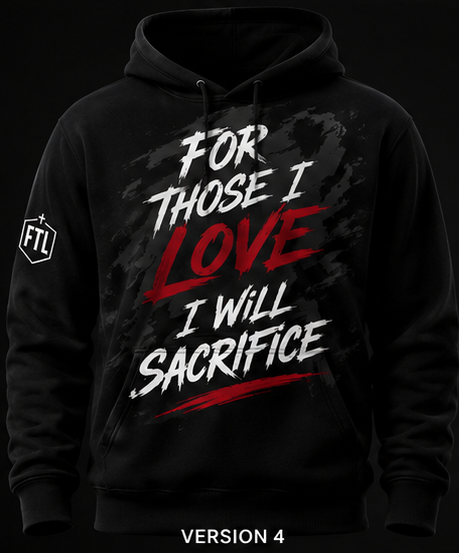 FTL Training Hoodie, Design 4