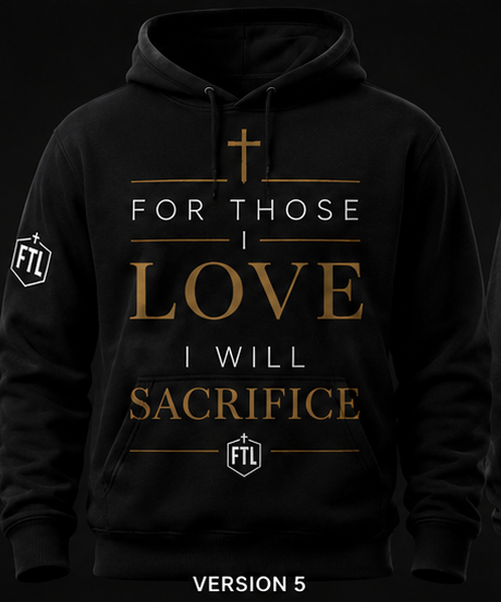 FTL Training Hoodie, Design 5