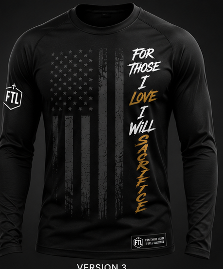FTL Long Sleeve Top, Design 3