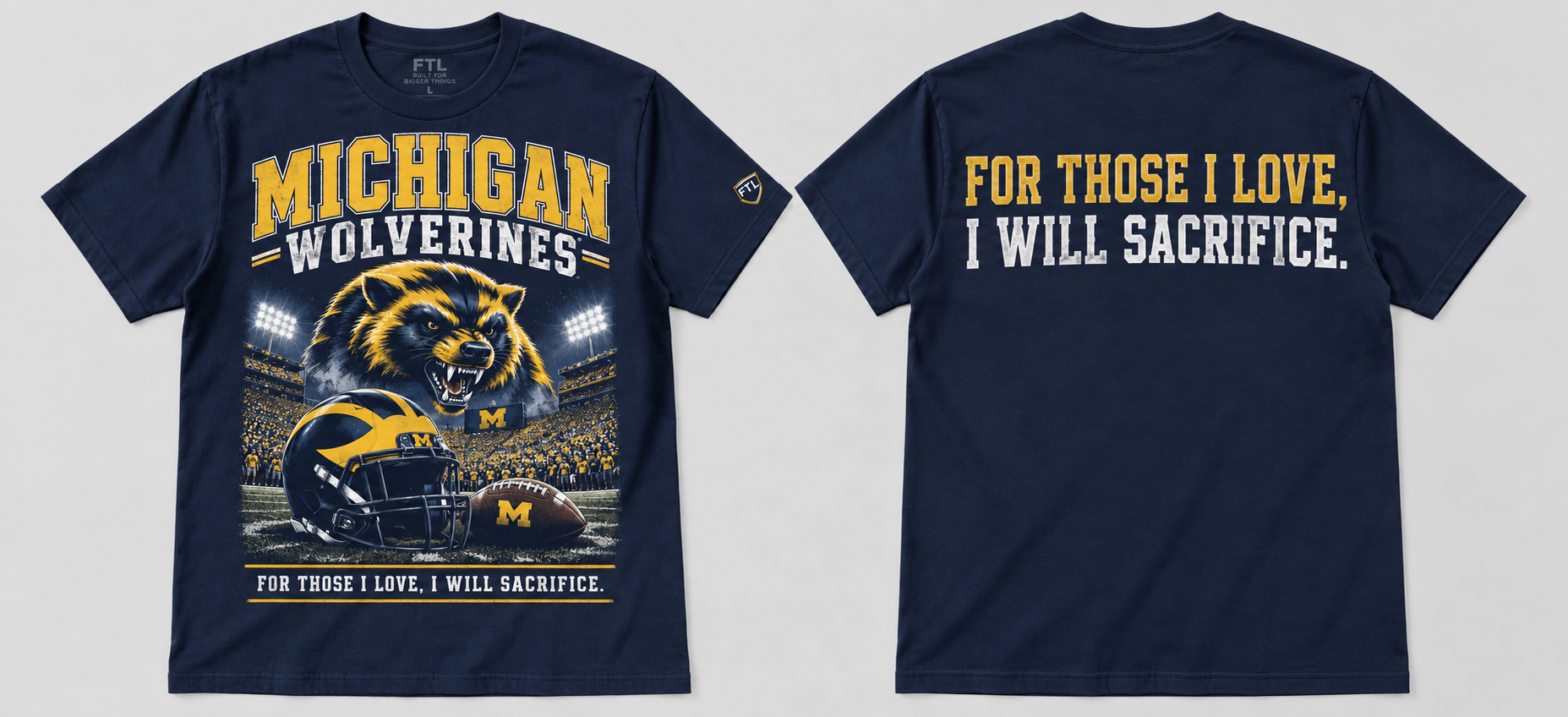 Michigan Wolverines Tee
