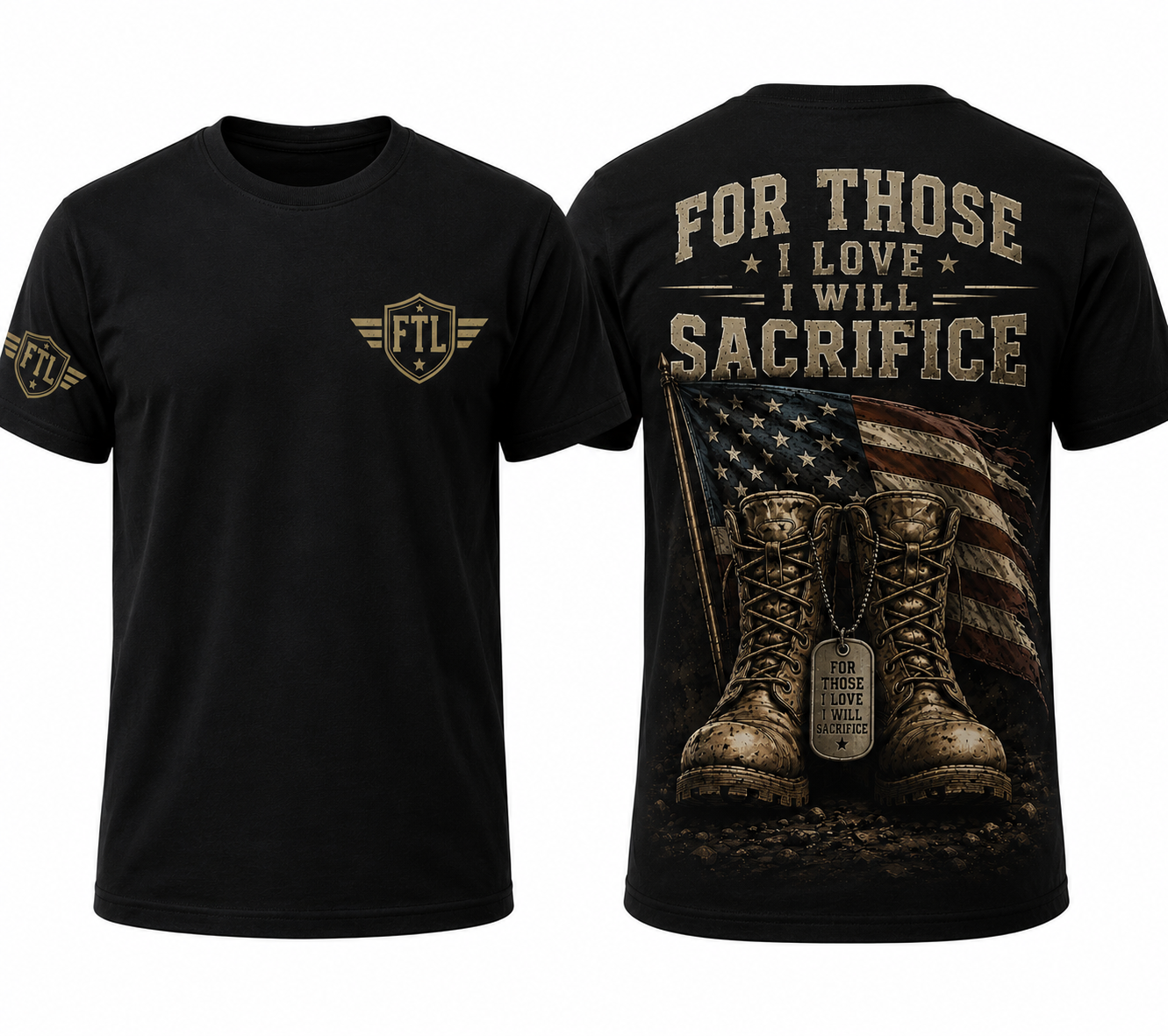 Service & Sacrifice Tee