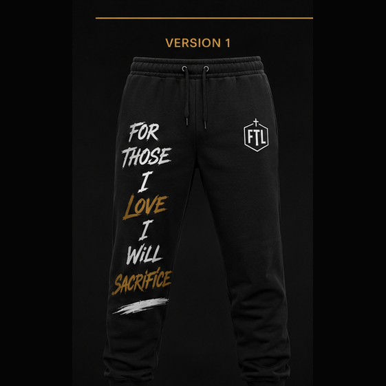 FTL Sweatpants, Design 1