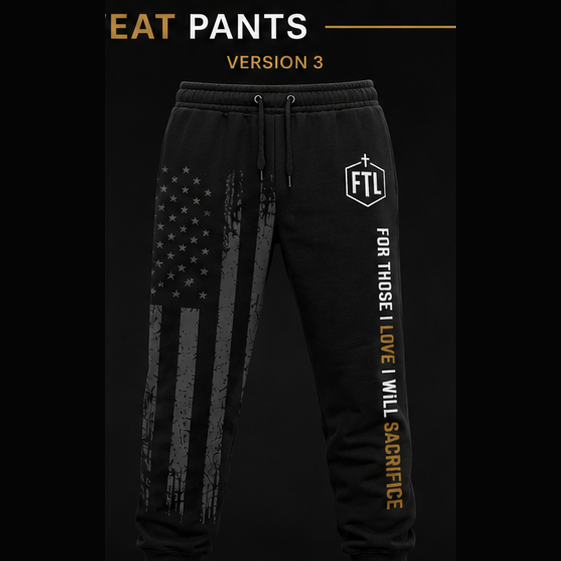 FTL Sweatpants, Design 3