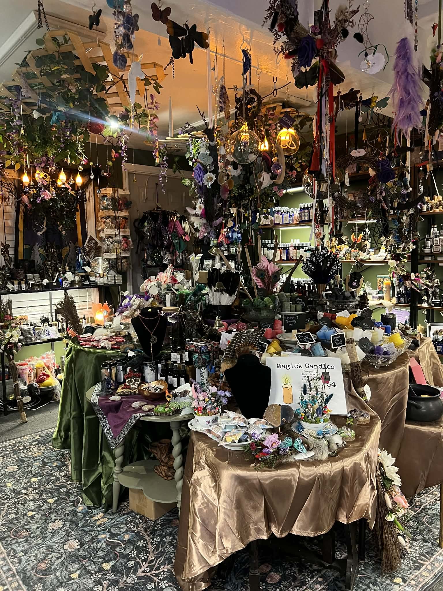 Inside Luna Enchanted Shoppe