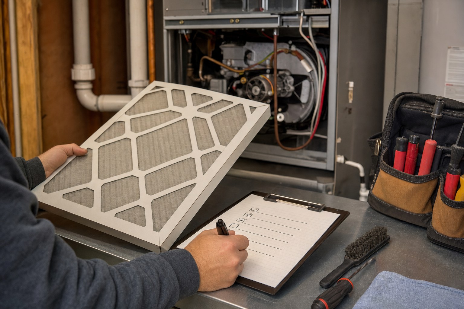 Maintenance HVAC work