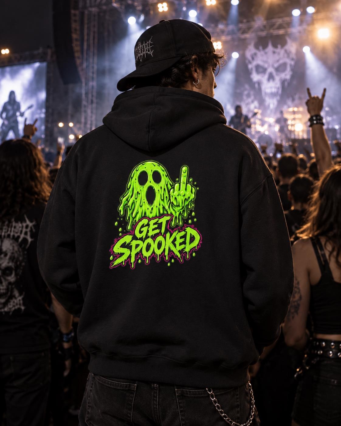 Get Spooked ghost graphic Hoodie, product image 8