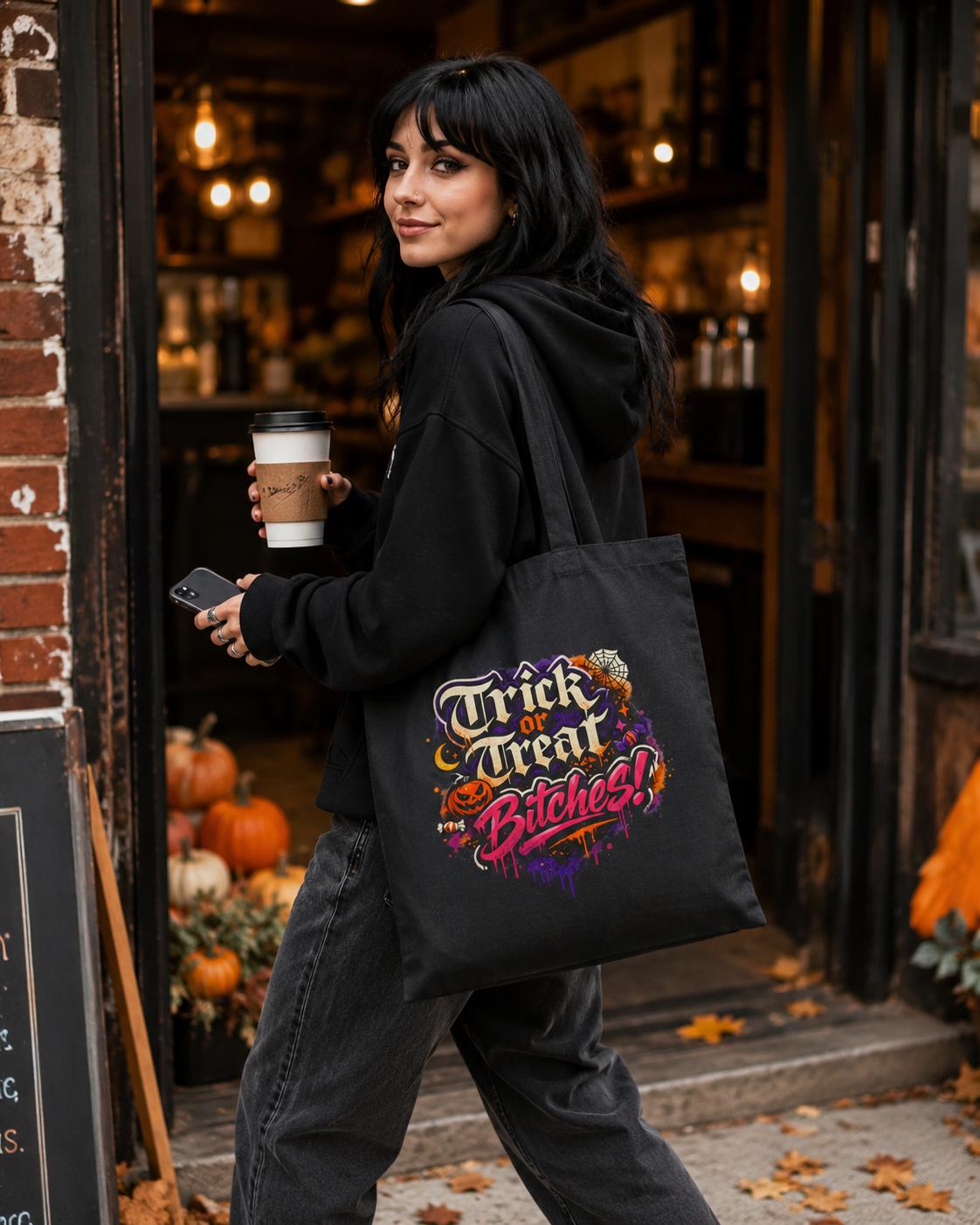 Trick or Treat Bitches! Tote, product image 2