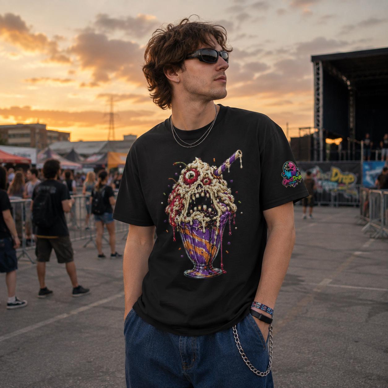 Melting Monster Sundae T-Shirt, product image 10