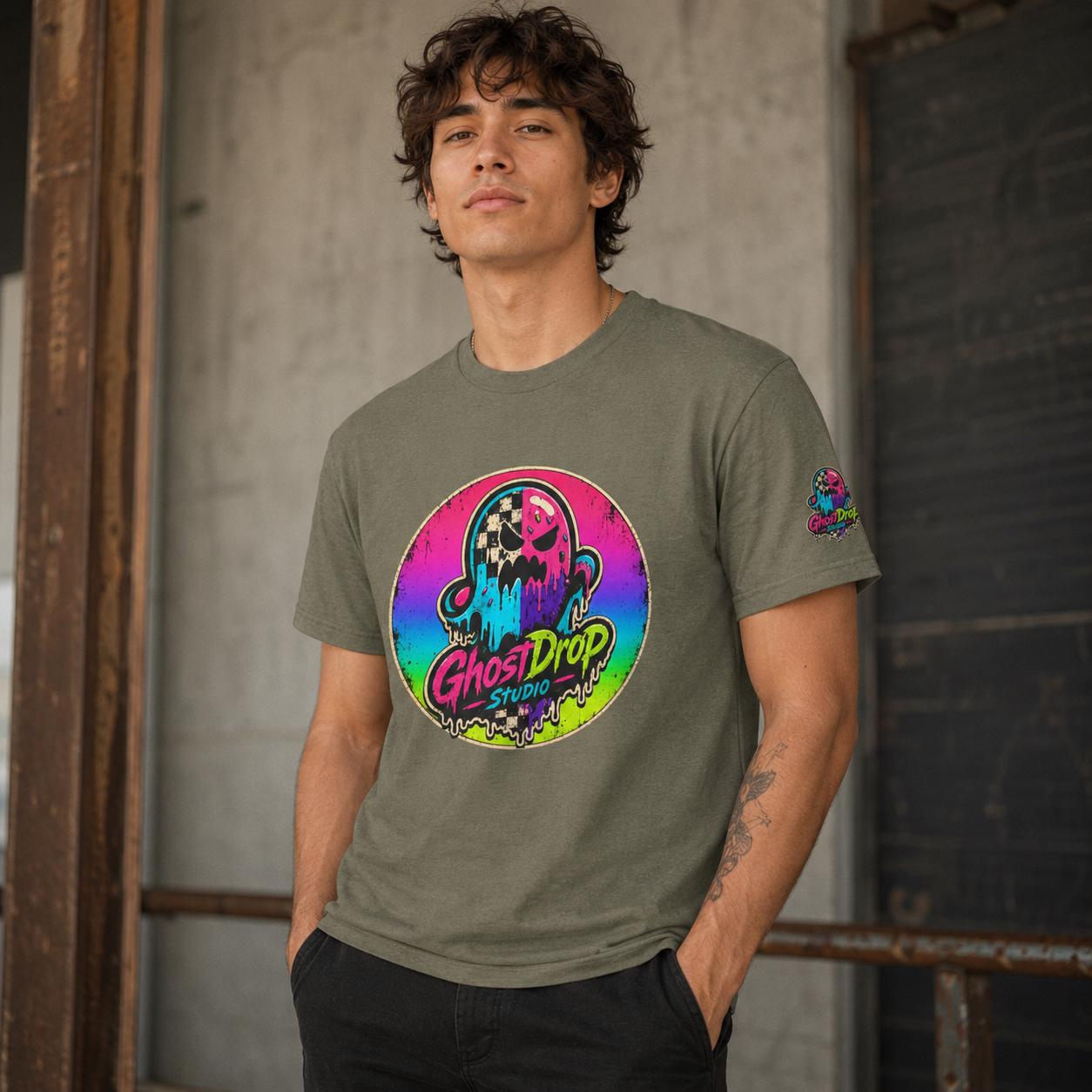 Neon Melting Ghost Tee, product image 8