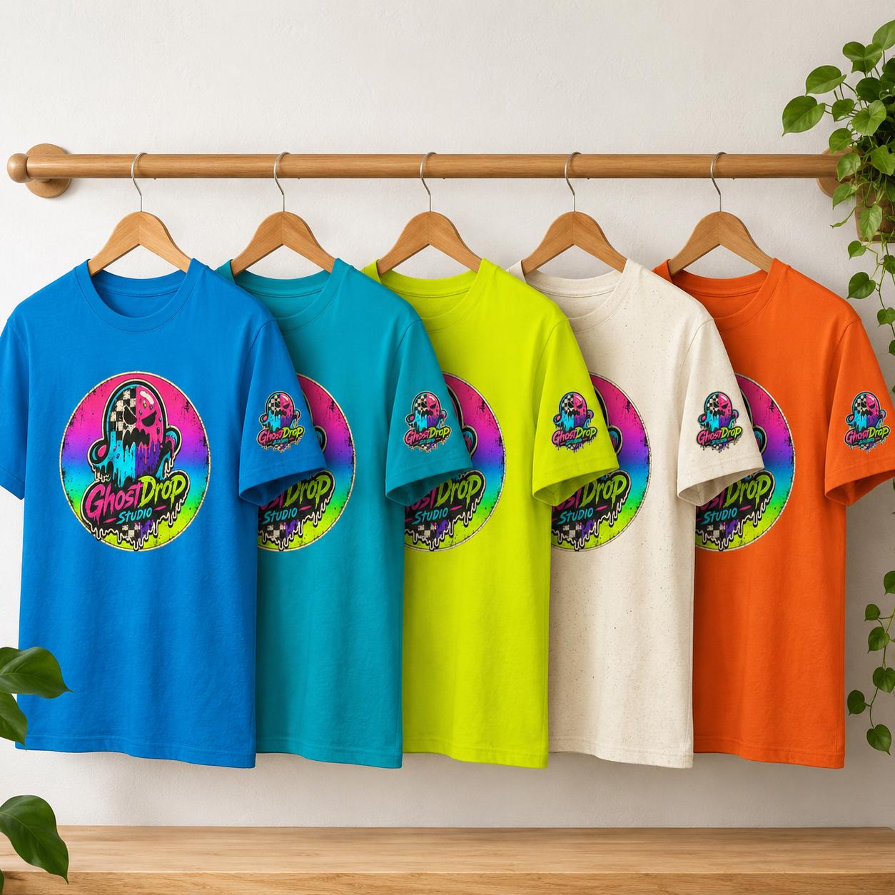Neon Melting Ghost Tee, product image 9