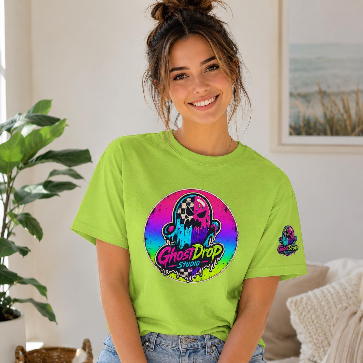 Neon Melting Ghost Tee, product image 14