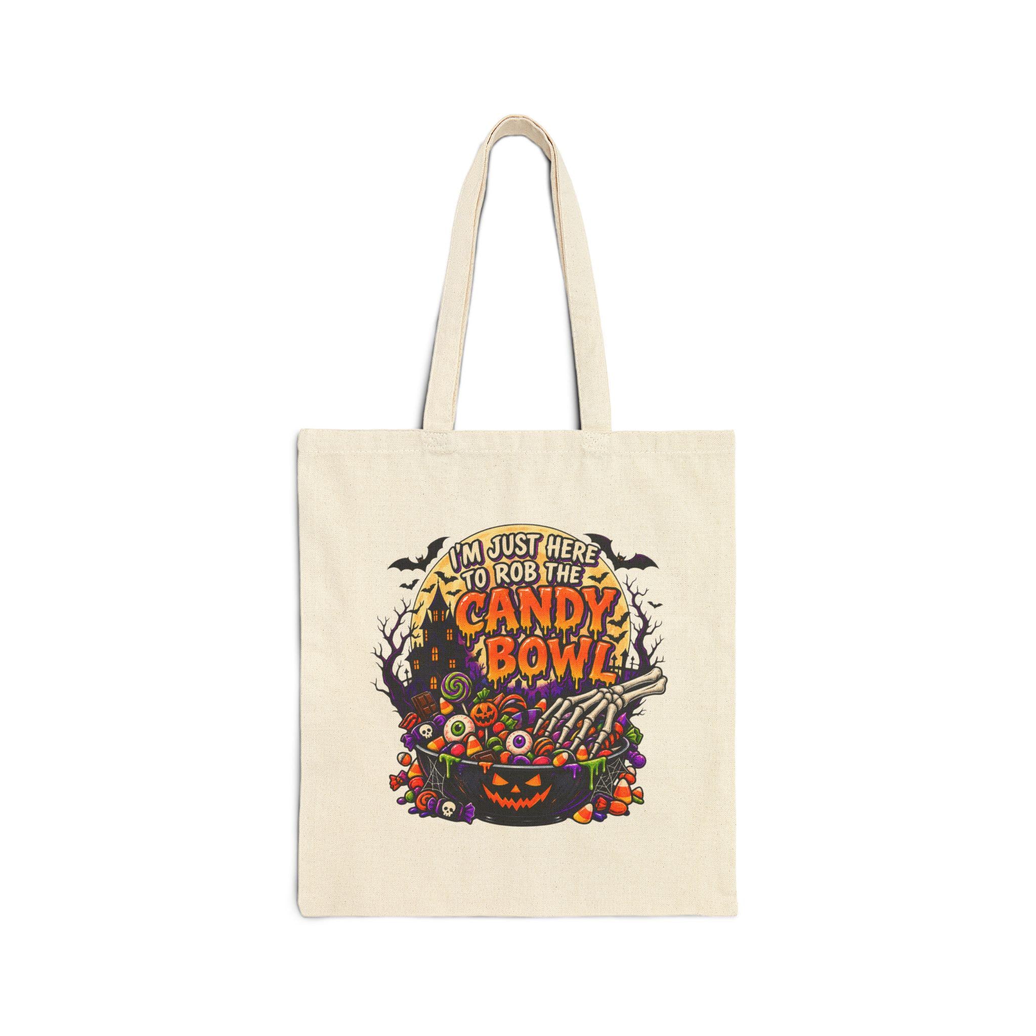 I'm Just Here to Rob the Candy Bowl Tote Bag