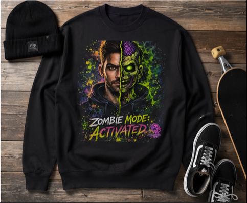 Zombie Mode Activated Long Sleeve Shirt, product image 2