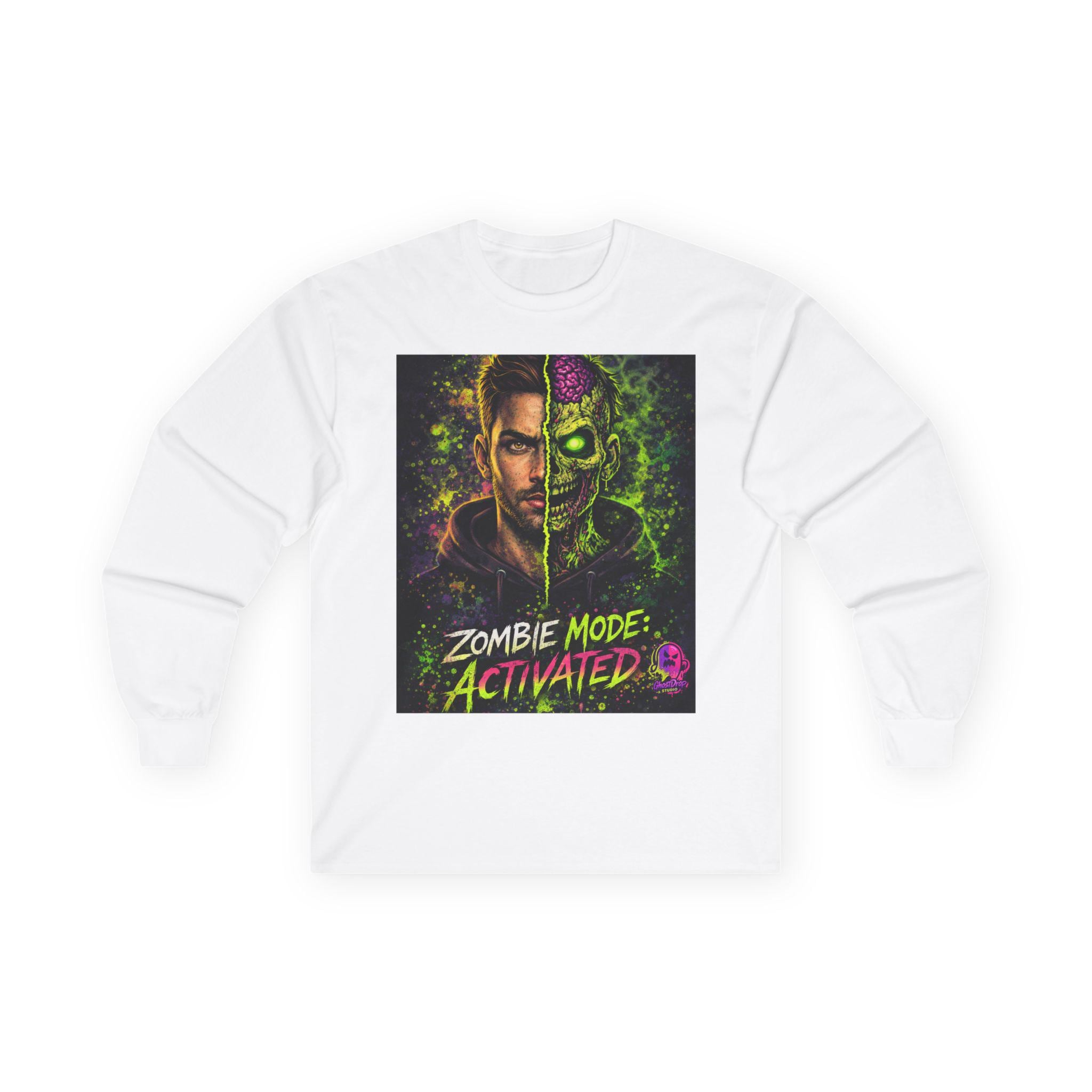 Zombie Mode Activated Long Sleeve Shirt, product image 5