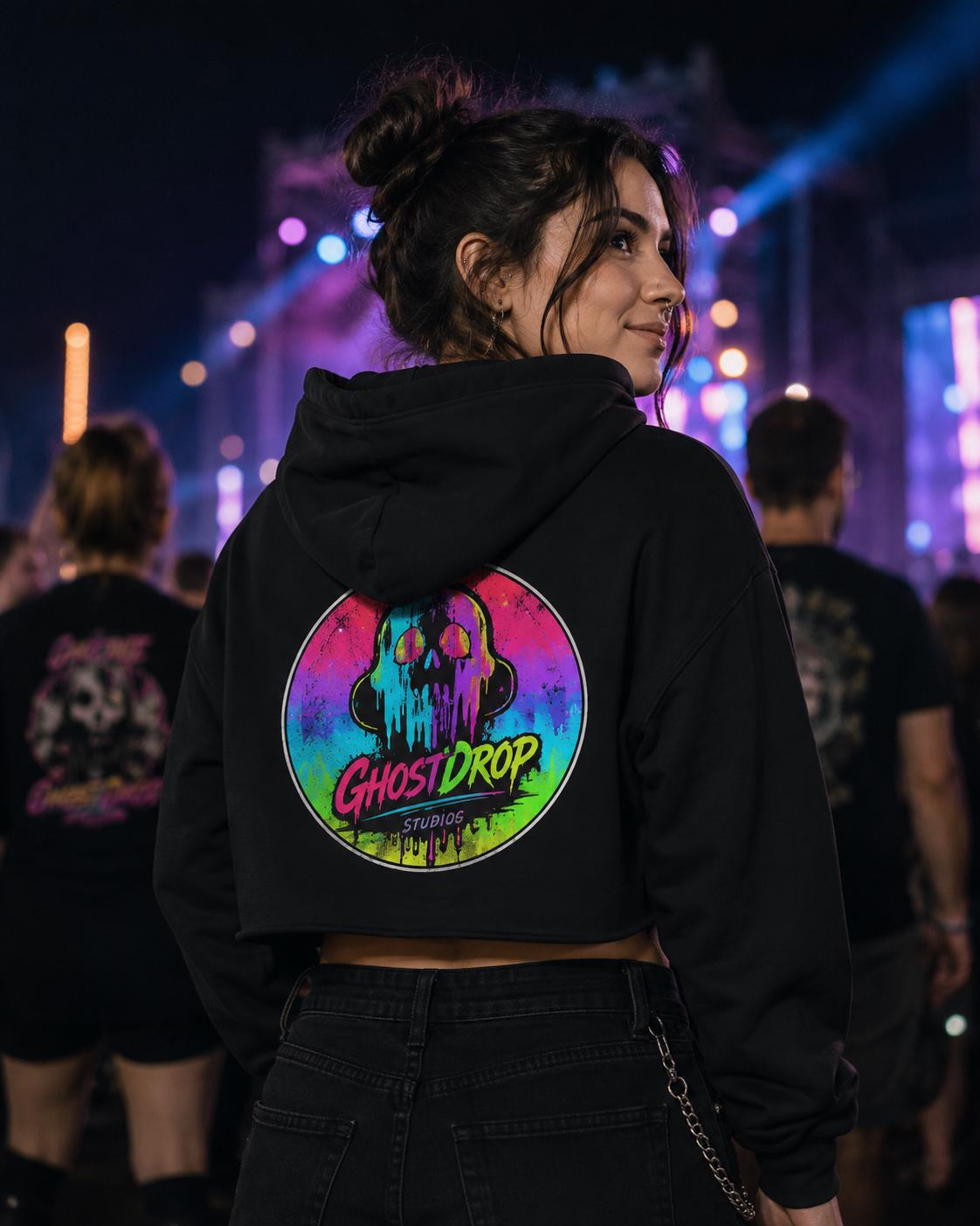 Create Your Own Chaos crop hoodie, product image 4