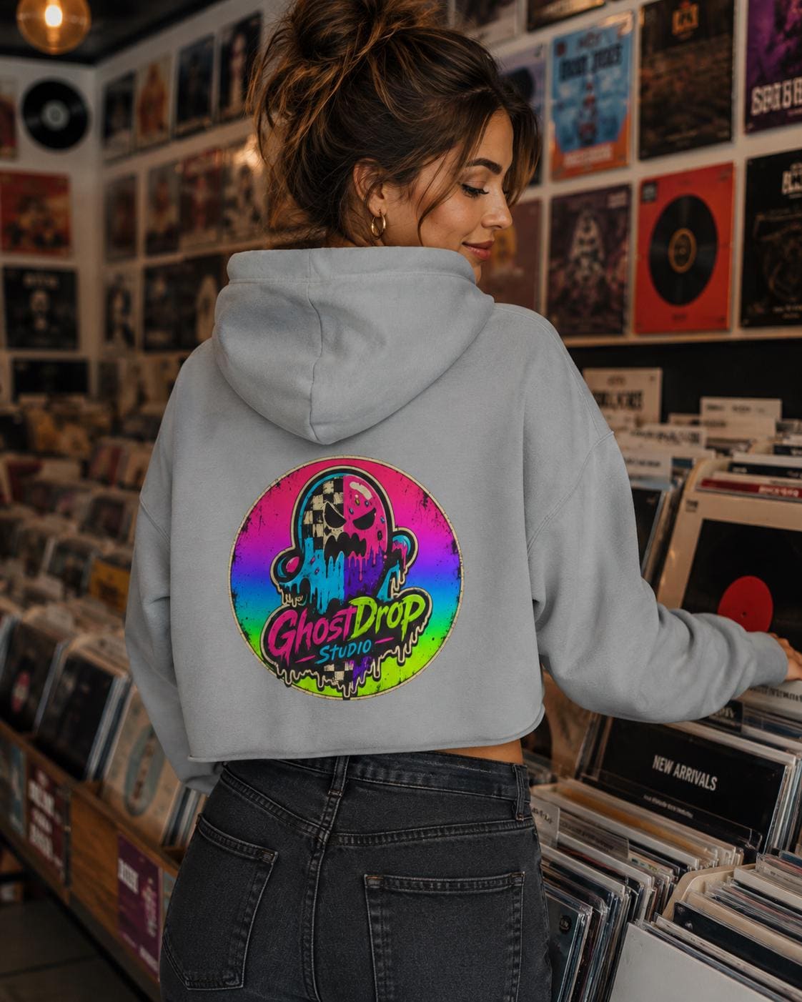 Create Your Own Chaos crop hoodie, product image 6