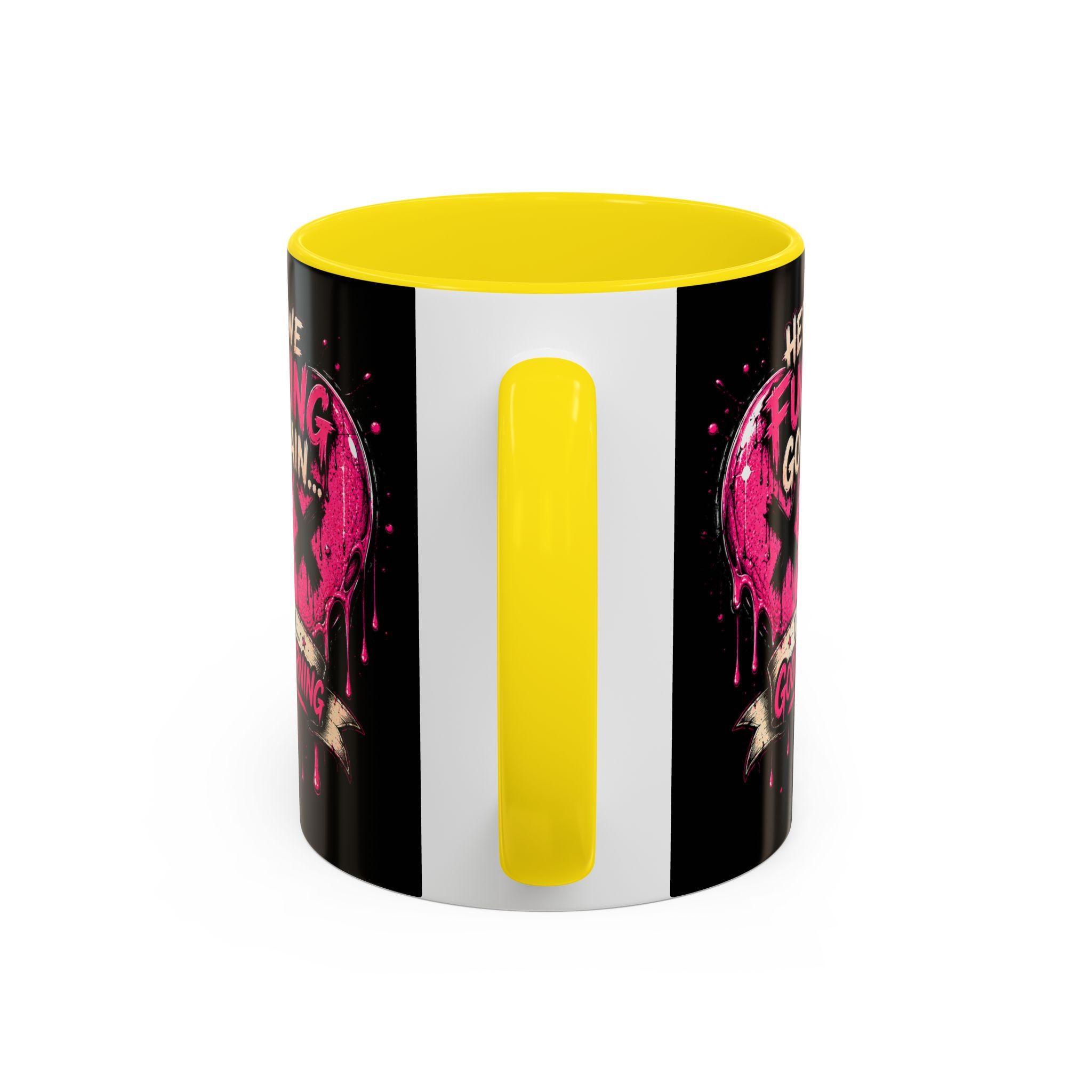 Here We Fucking Go Again Coffee Mug/Funny Morning Mug/Goth Coffee Cup/Sarcastic Gift/ Pink Skull Heart Mug/Alternative Aesthetic Drinkware, product image 19