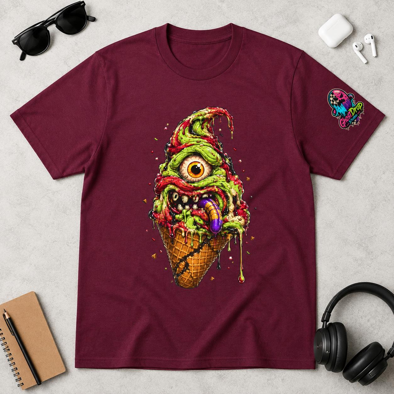 Monster Ice Cream Cone T-Shirt, product image 5