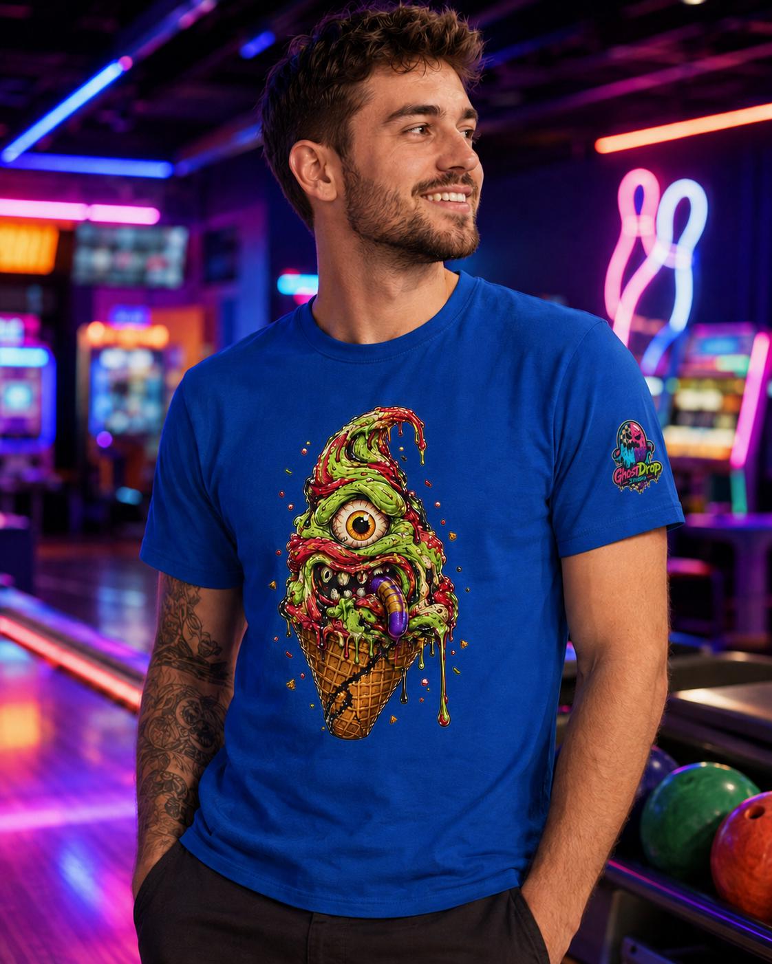 Monster Ice Cream Cone T-Shirt, product image 6