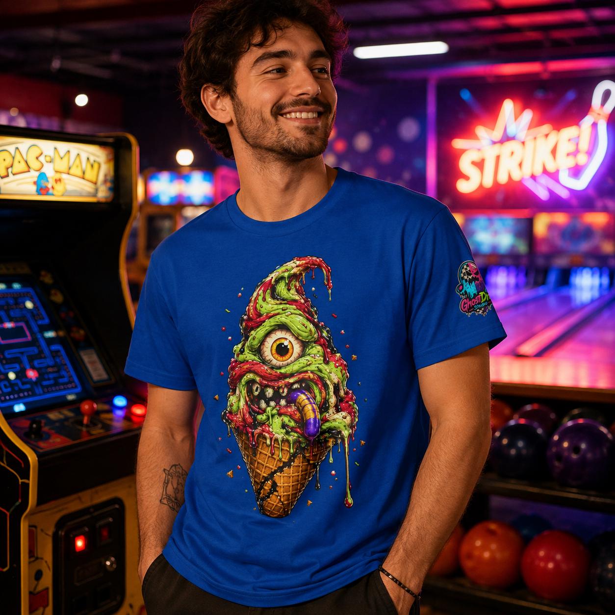 Monster Ice Cream Cone T-Shirt, product image 8