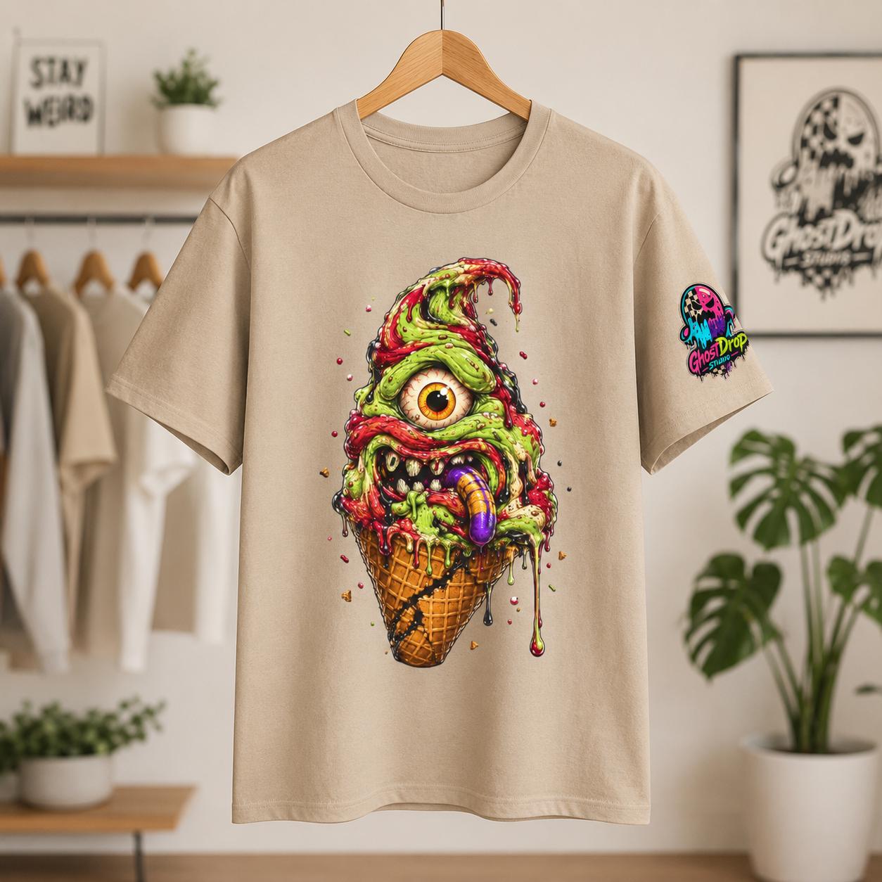 Monster Ice Cream Cone T-Shirt, product image 9