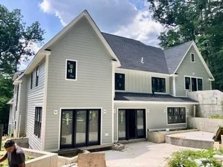 Backyard exterior improvement