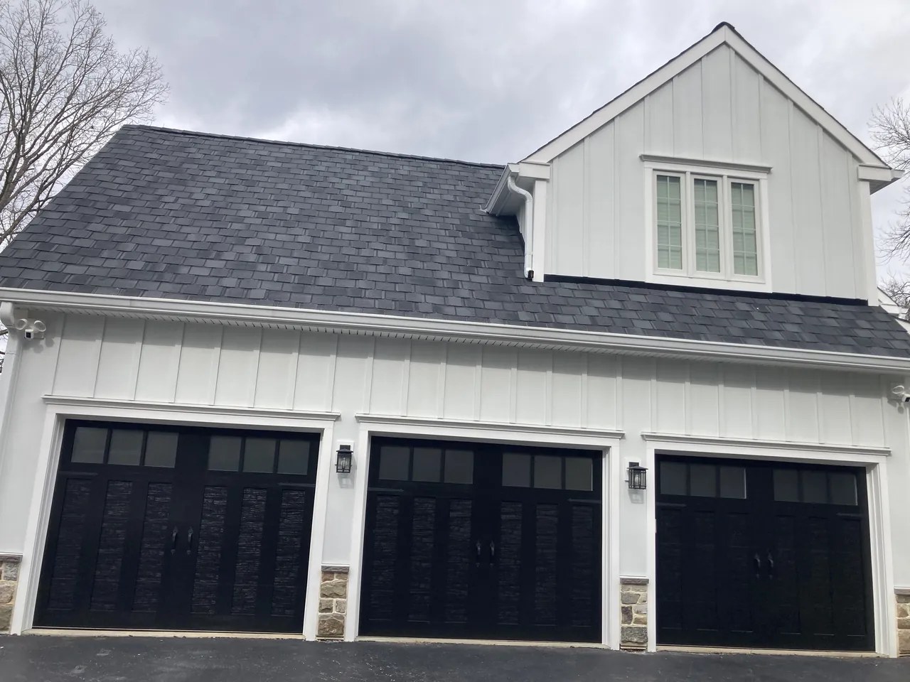 Completed exterior renovation