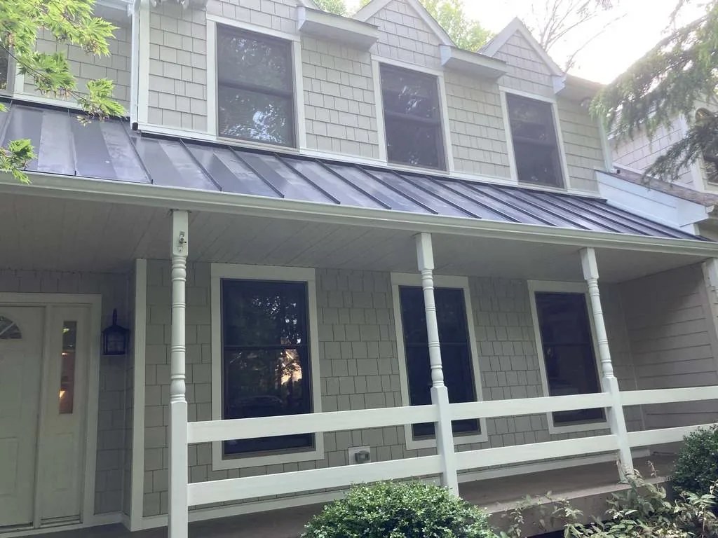 Finished exterior renovation