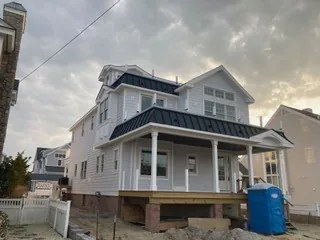 Exterior renovation in progress