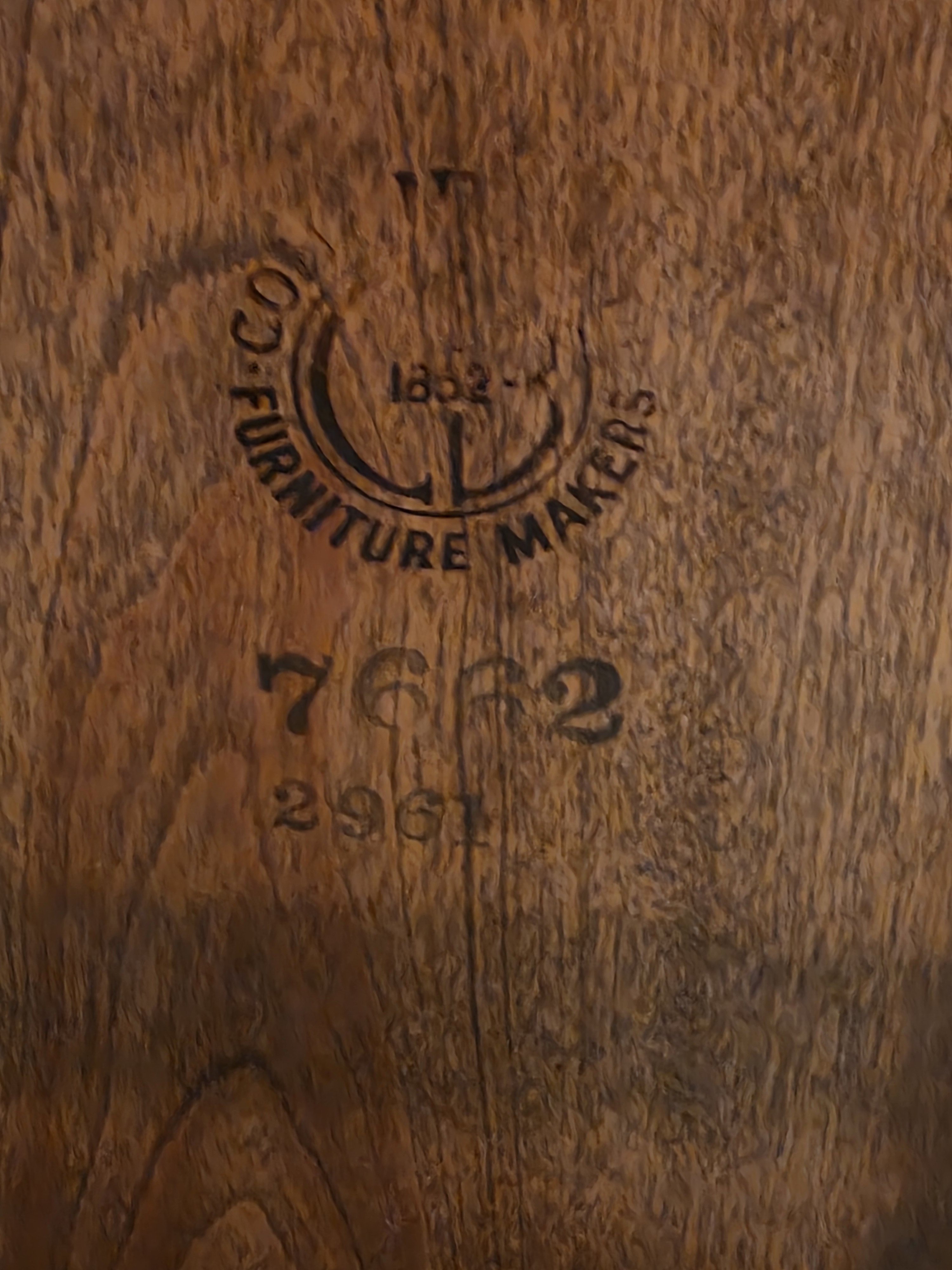 1950 Russell Wright for Conant Ball Rocking Chair, detail 6